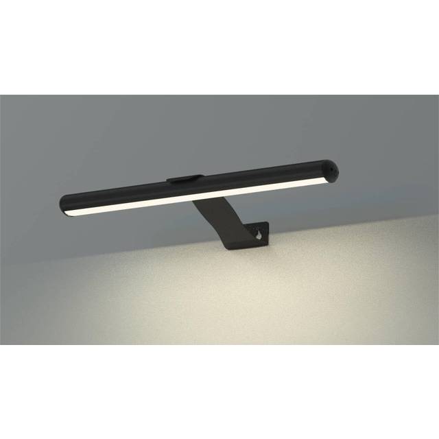 Cvanko Chrome Swing Arm Sconce - Matte Black (2cm H X 32cm W X 18.5cm D)