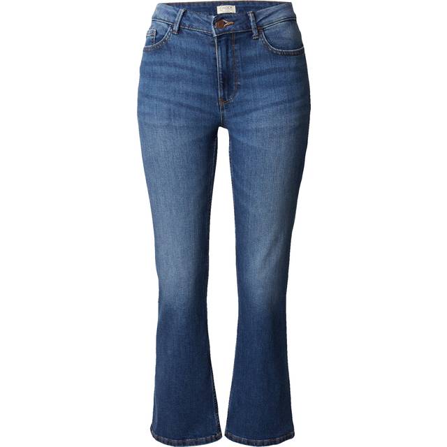FLARE Karen cropped jeans med medelhög midja