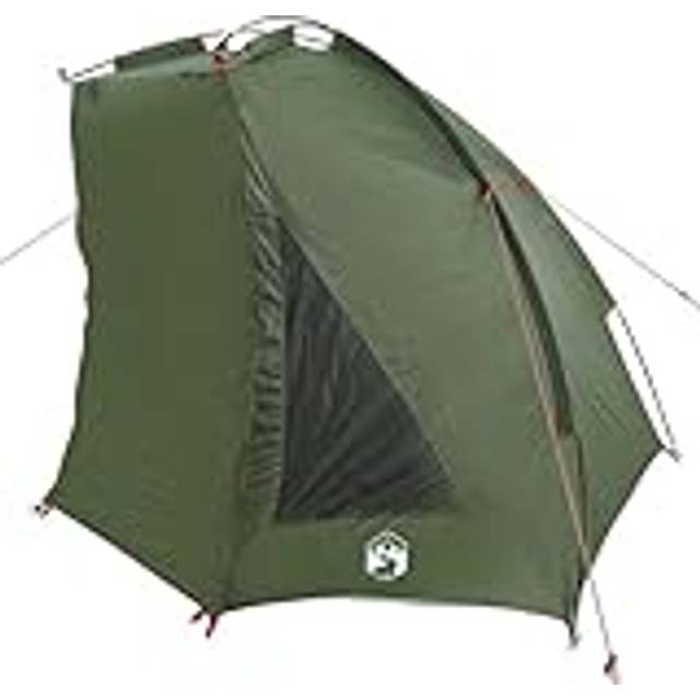 vidaXL Fishing Tent Olive Green Waterproof