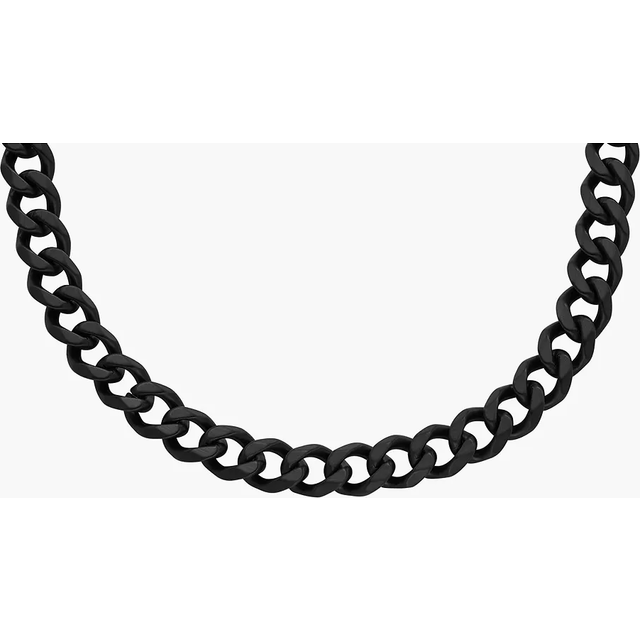 Fossil JF04613001 Black Stainless Steel Chain - A97137