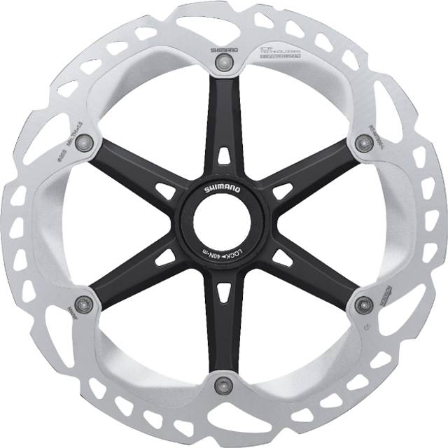 Shimano RT-MT800 Centre-Lock disc rotor with internal lockring - Ice T