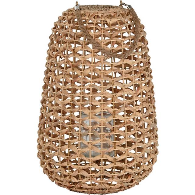 Candleholder Home ESPRIT Natural Metal 33 x 33 x 51 cm