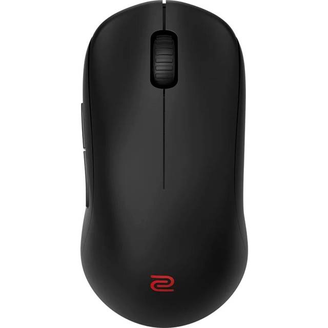 BenQ Zowie U2 trådlös spelmus för e-sport, sportvetenskap, förbättrad mottagare, 60 g lätt, 3 200 DPI-sensor, 5 knappar, 70 timmars batteritid