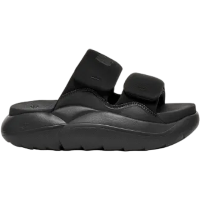 UGG® LA Alto Stitch Slide for Women in Black, Size 7, Textile