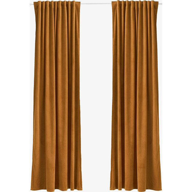 Ellos Home - Multibandslängd Nora i sammet 2-pack - Brun