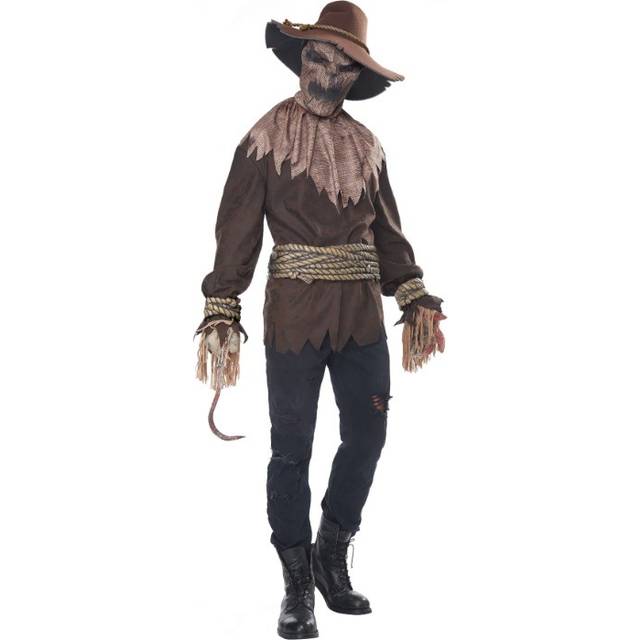 Killer in the Cornfield Men's Costume - Brown&#47;Yellow (S/M)