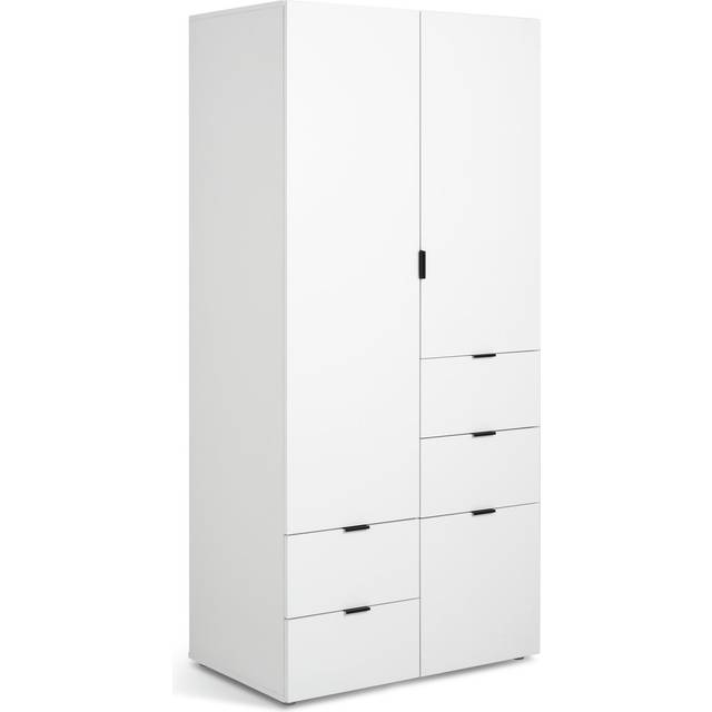 Habitat Zeke 2 Door Wardrobe - White