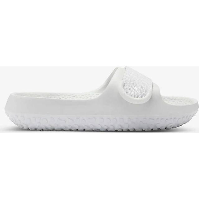 Allbirds Womens Blizzard Sugar Textured Foam and Recycled-polyester Sliders 11 - BLIZZARD