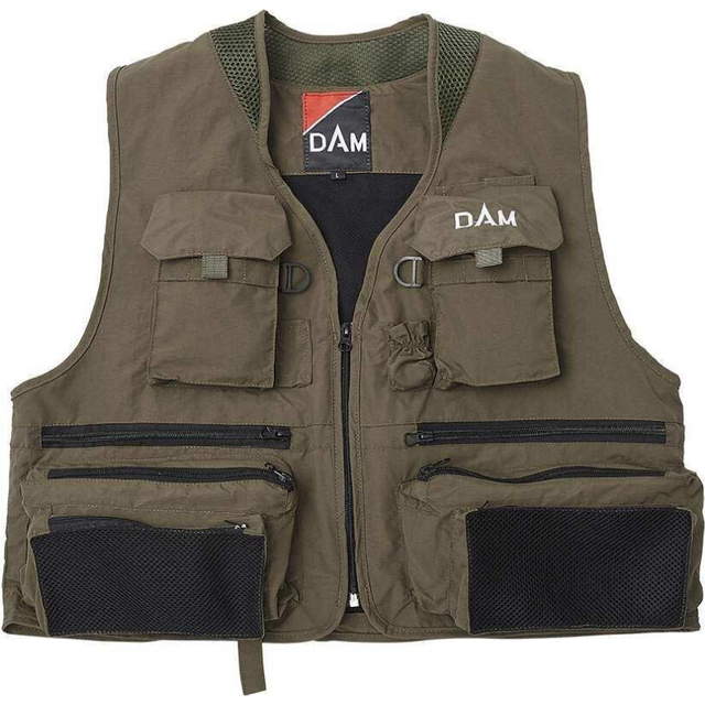 (Medium) Ron Thompson Ontario Fly Vest - Dusty Olive