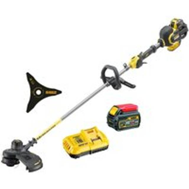 Dewalt DCM571T1 54v XR FLEXVOLT Cordless Grass Timmer Brush Cutter + 6ah + Blade