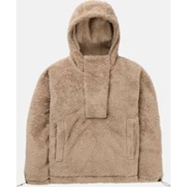 Burton Women's Lemma Fleece Pullover Hoodie, Summit Taupe, L