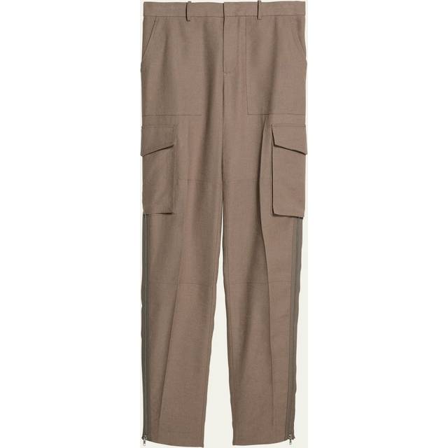 Helmut Lang Cargo Linen-Blend Pant