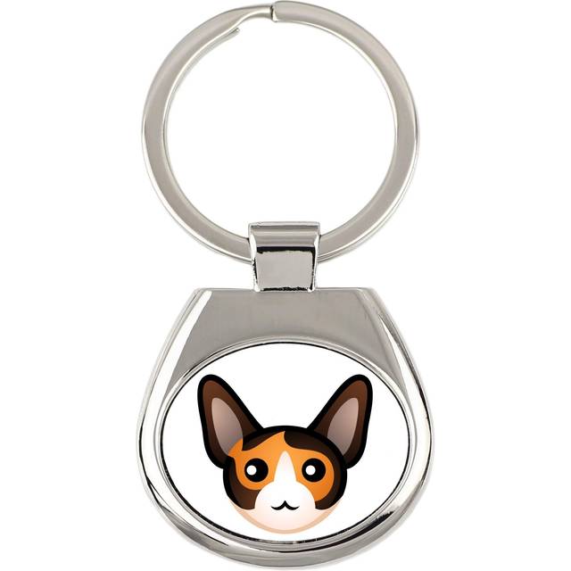 Cornish Rex - keychain keychain for keys by Art-Dog brand