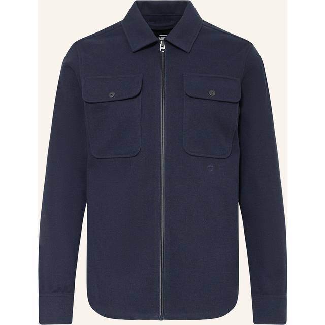GPO Zip Overshirt - Dark blue - Men - S
