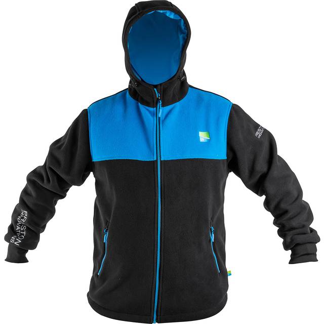 Preston Innovations Windproof Fleece Jacket - XL - Black and Blue