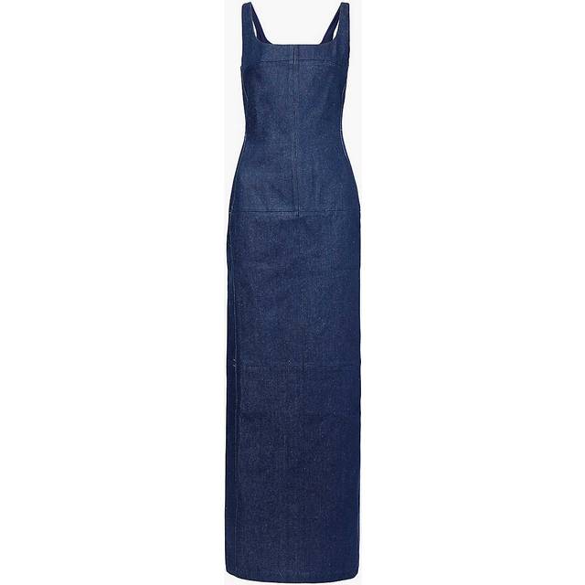 JACQUEMUS The Spoglio Maxi Dress - Blue
