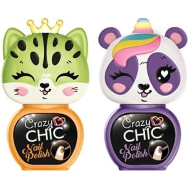 Clementoni Lovely Animals Nail Polish - Purple/Orange