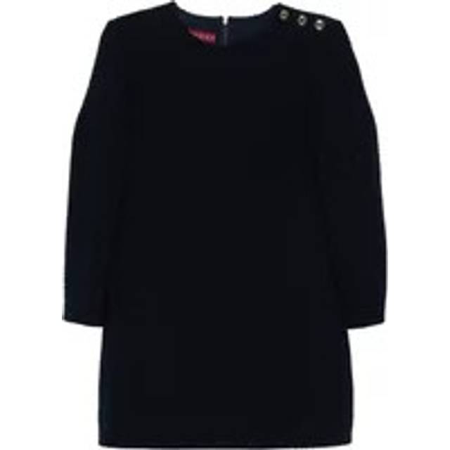 Gucci Women's BouclÃ© Mini Dress in Blue | Size 44 | 797358ZAN3M4002 (44)