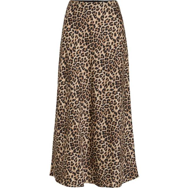 Vila - Maxikjol viEllette HW Long Skirt - Natur