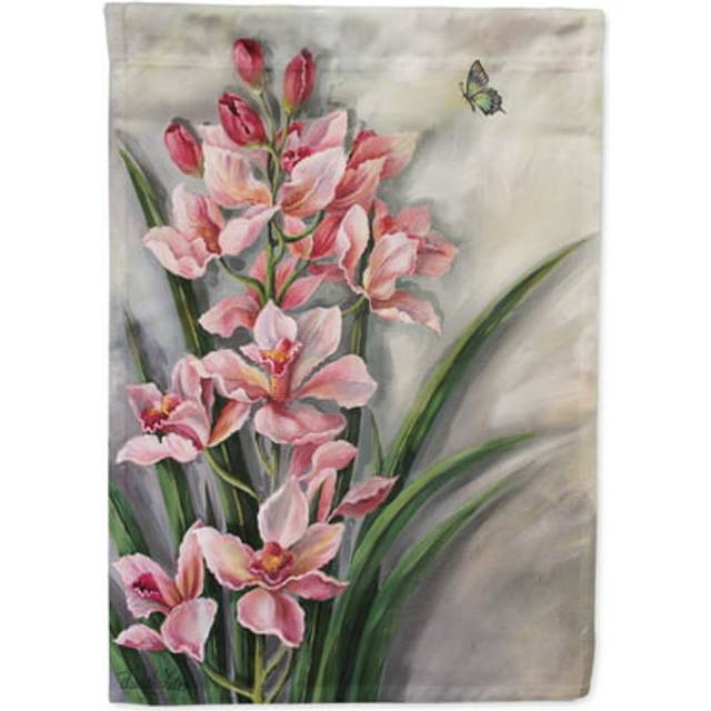 Caroline's Treasures JYJ0071GF Orchids by Judith Yates Garden Flag  Small  Multicolor