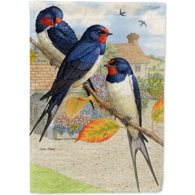 Caroline's Treasures ASA2106GF Barn Swallows Garden Size Flag  Small  Multicolor