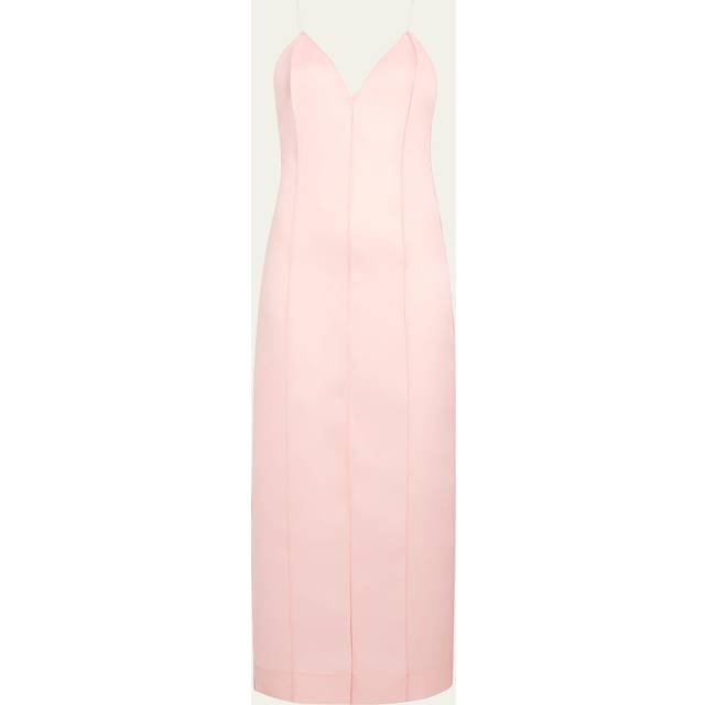 Tully Silk Organza Maxi Dress - SOFT PINK - 4