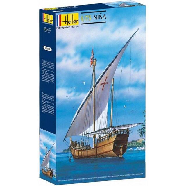 Heller Christopher Columbus' Nina Boat Model Building Kit