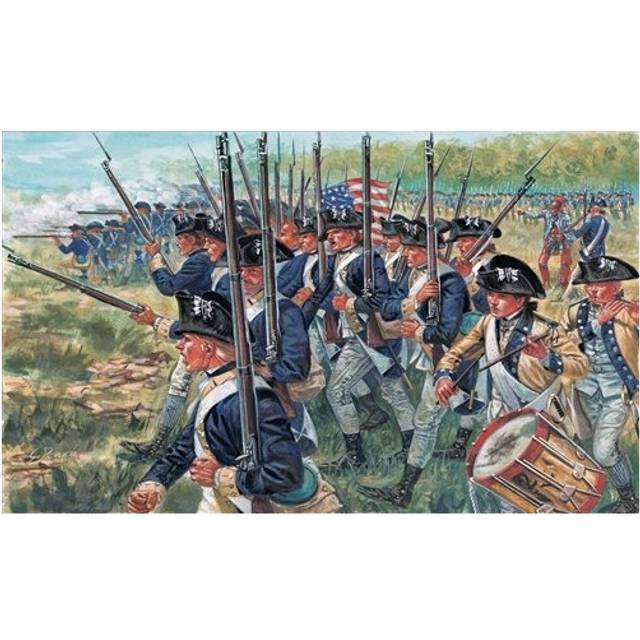 AMERICAN INFANTRY (AM.INDEP.WARS 1776 ) - SOLDIERS 1:72 - Italeri 6060