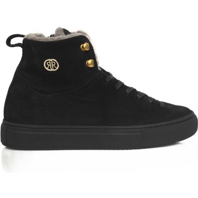 Cerruti 1881, Sneakers, female, Black, 5 UK, High Top Leather Trainers