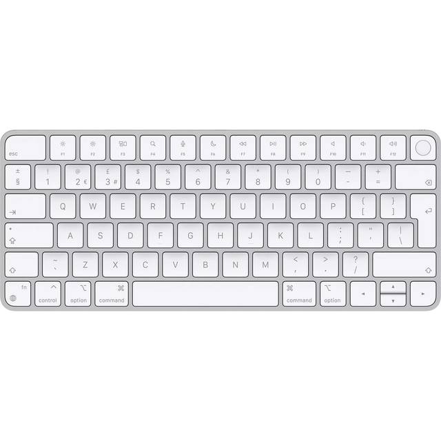 Apple Magic Keyboard with Touch ID (2024) for Mac Models with Apple Silicon, British English, White