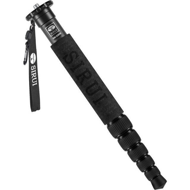 SIRUI monostativ AM-326M 6-sektioner kolfiber bärbar kompakt lätt resestativ