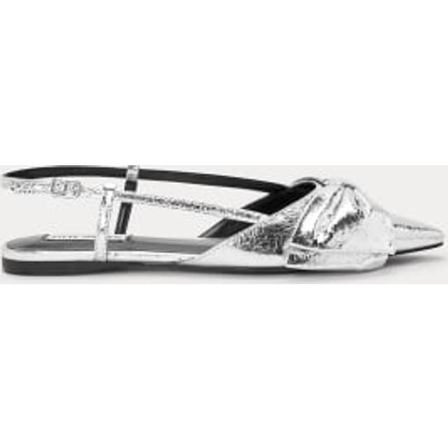 STEVE MADDEN Dazzled Slingbacks |Silver |41