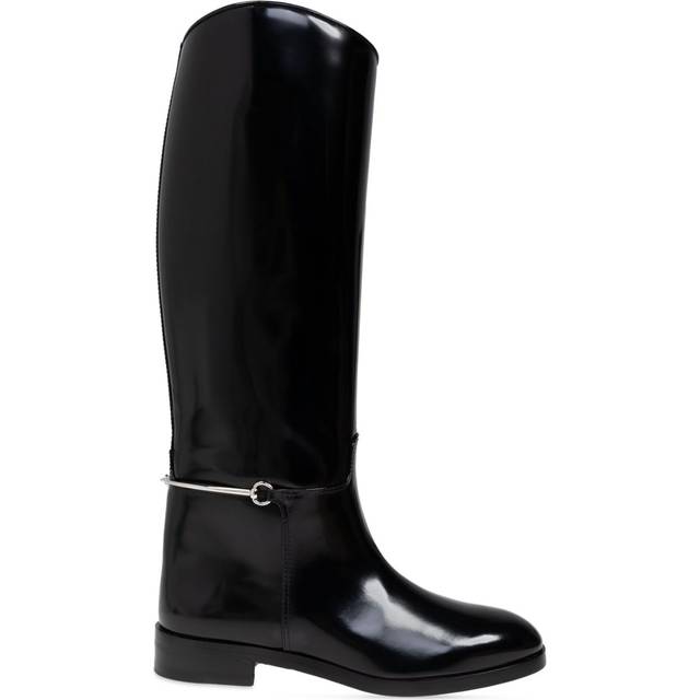 Gucci - Slim Horsebit boots - women - Calf Leather/Calf Leather/Leather - 37 - Black