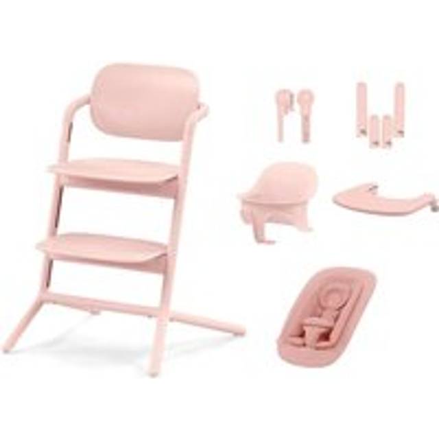 Cybex Lemo 4in1 Highchair Bundle - Pearl Pink