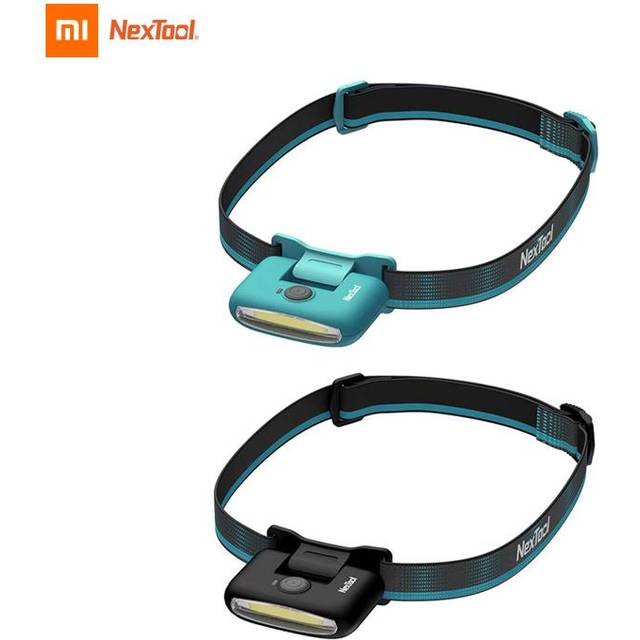 XIAOMI NEXTOOL Headlamp COB Multi-Purpose Headlight Waterproof Type-C Rechargeable Head Light LED Flashlight Outdoor Lamp set 2 blue