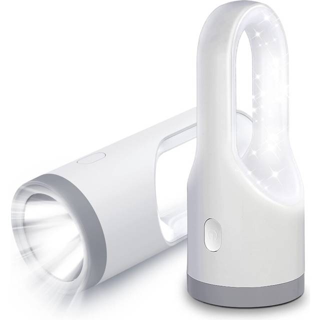 Chronus Rechargeable U-Shape Spotlight Flashlight 1000 Lumens LED Handheld Flashlights 4 Modes IPX5 Waterproof Lightweight Outdoor Searchlight for