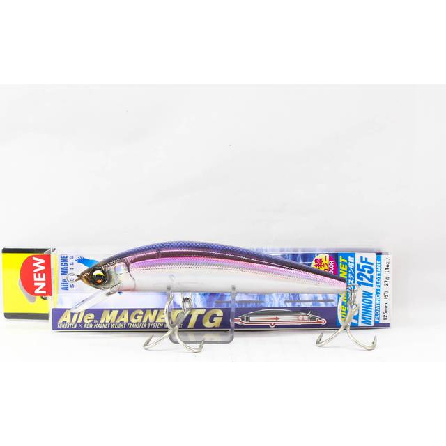 Yo Zuri Duel Aile Magnet TG Minnow 125F Floating Lure F1253-HKVK (5369)
