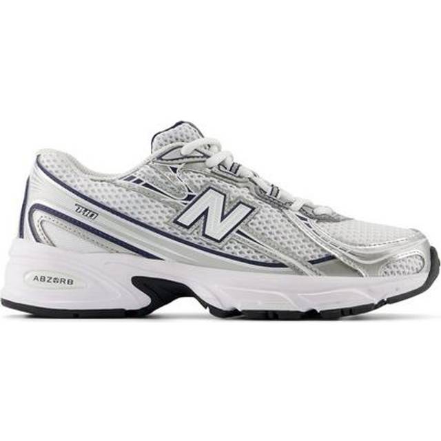 New Balance 740 Unisex Shoes - White - Size: 3.5 - Mesh/Synthetic - Foot Locker  - White - Size: 3.5