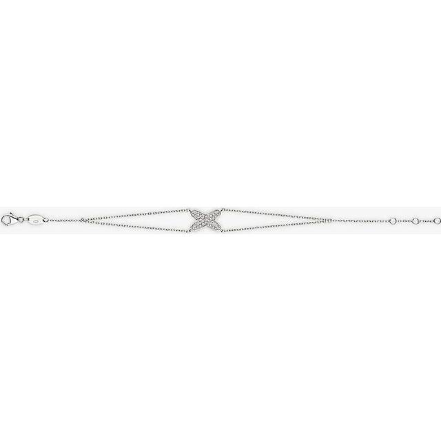 Chaumet Jeux De Liens 18-Carat White Gold and Diamond Bracelet