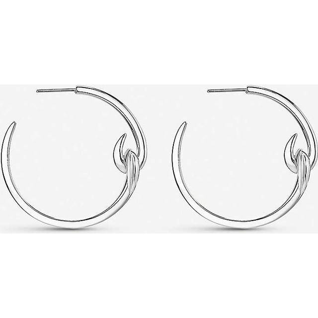 Shaun Leane Womens Silver (silver) Hook Hoop Sterling Earrings - silver (Silver)