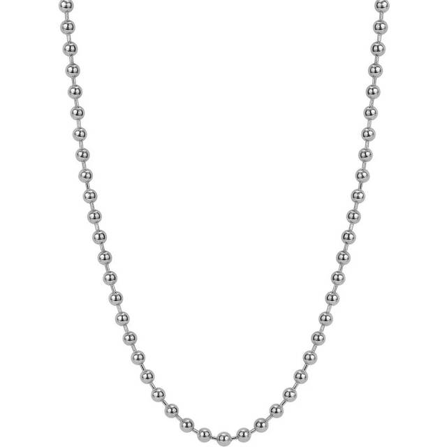 Astrid & Agnes - ANNIE Kort Halsband 3 mm Stål