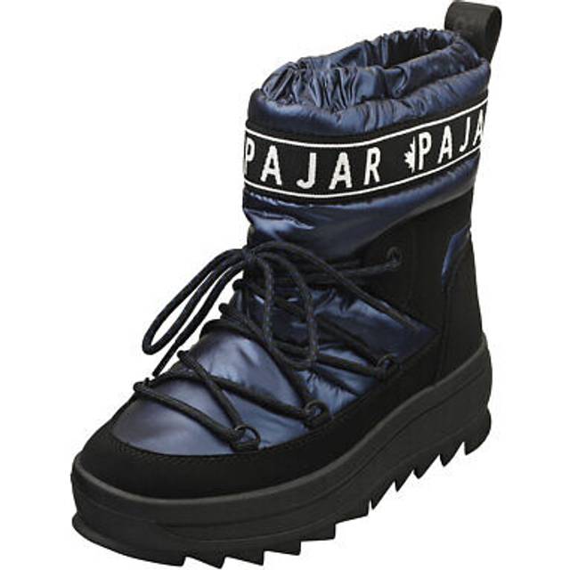 Women's Pajar Womens Galaxy Pull On Waterproof Snow Boot - Navy - Size: 4