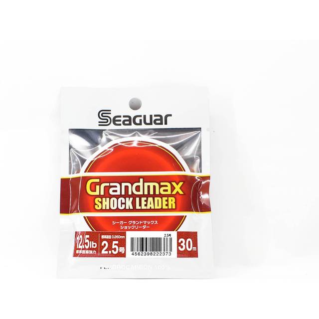 Seaguar Grandmax Shock Leader 30m 12.5lb 0.26mm