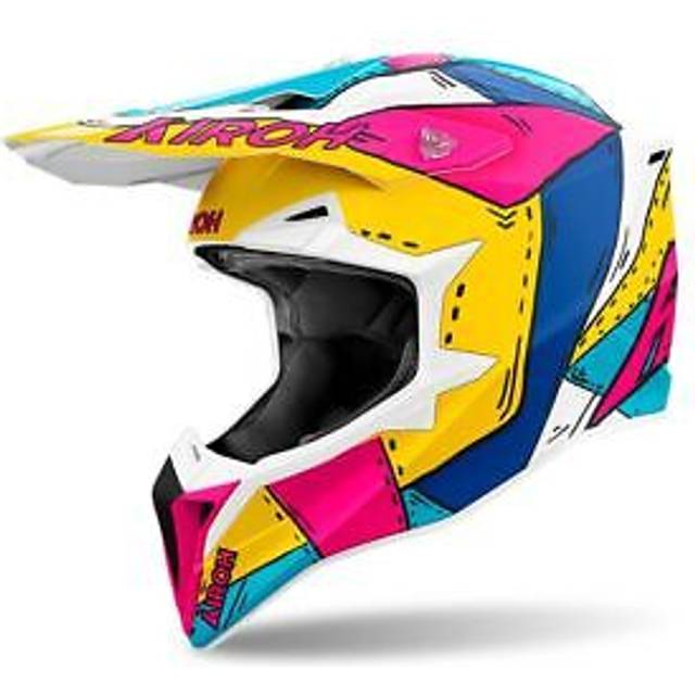 Off-road helmet airoh wraaap paint matt