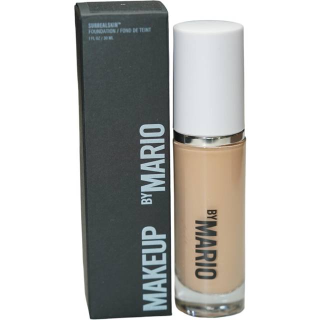 MAKEUP BY MARIO SurrealSkin Liquid Foundation  Liquid Formula  Vegan  Long-wearing coverage  Hydrating  Natural Finish  Size 30 mL (4C - light with co