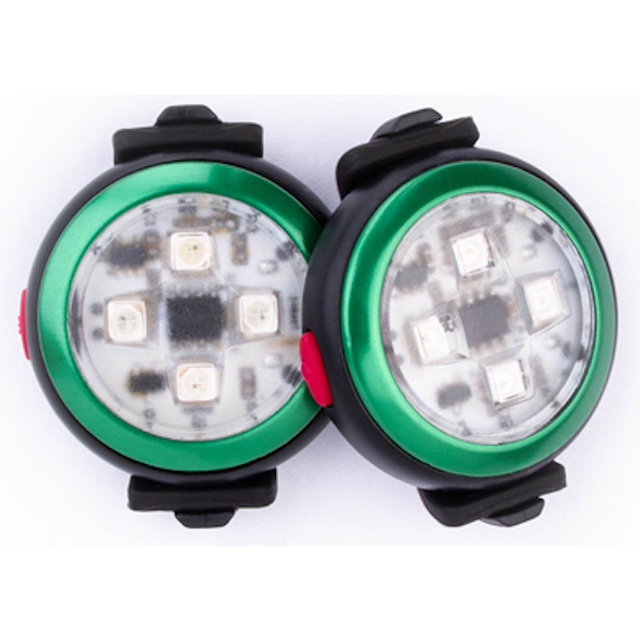 Curli Luumi Safety LED-Lampa - Grön