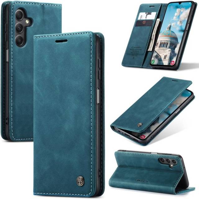 CASEME Samsung Galaxy A16 Plånboksfodral - Blå