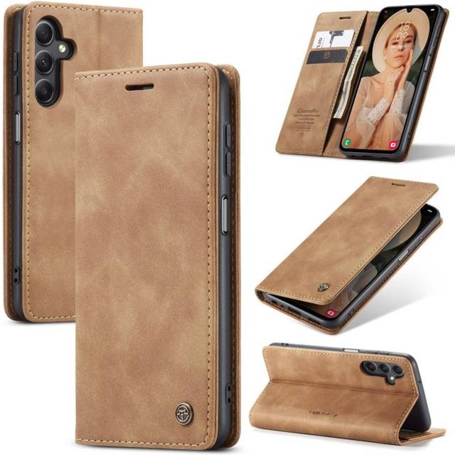 CASEME Samsung Galaxy A16 Plånboksfodral - Grön