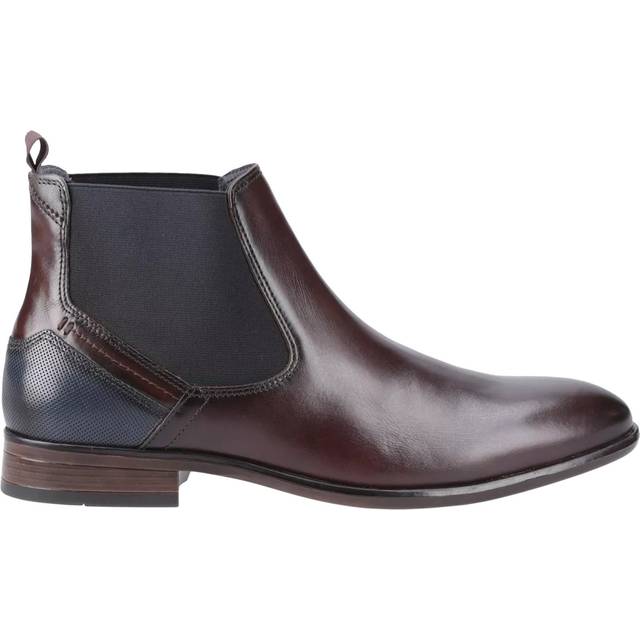 (Brown, 7 (Adults')) Pod Frank Leather/Textile Men's Chestnut Boots