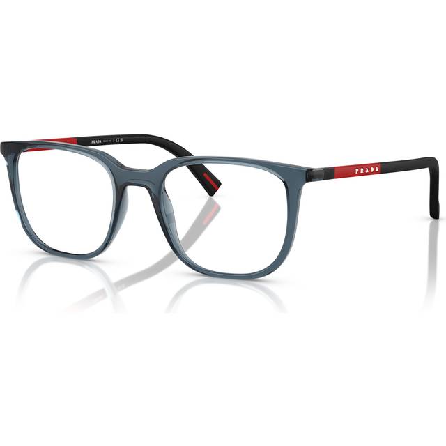 Prada Linea Rossa PS 04RV Eyeglasses CZH1O1 Transparent Blue